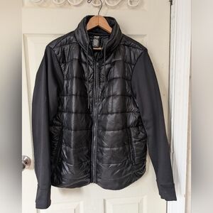 Avia Women's Black Lightweigh Puffer Jacket XL